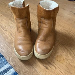 Frye suede leather boots